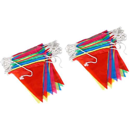 Drapeaux Portables D’alerte Chantier Robustes Légers 2