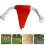 Drapeaux Portables D’alerte Chantier Robustes Légers 7