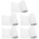 5St Flexibele Wit PVC Plint Zelfklevend Muurdecoratie En Afwerking 6