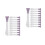 20Pièces Pinceau Silicone Double-Usage Pour Facial 7
