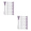 20Pièces Pinceau Silicone Double-Usage Pour Facial 10