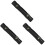 3Pièces Étui À Dés En PU Noir Et Design Pliable 3