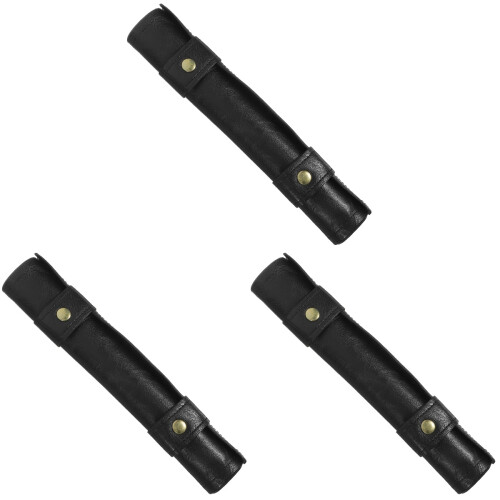 3Pièces Étui À Dés En PU Noir Et Design Pliable 2