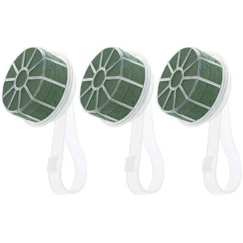 6Pièces Support Bouquet Vert Compact Résistant En Plastique 1