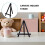 3Pièces Chevalets En Pour Enfants Supports Tabletop Élégants 5
