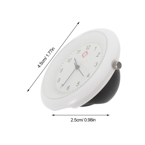 5Pièces Montre Infirmière Portable En Métal Clip Précise 1