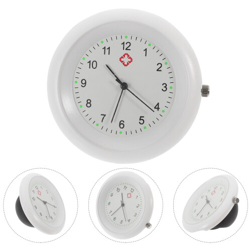 5Pièces Montre Infirmière Portable En Métal Clip Précise 2