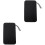 2Pièces Pochette De Rangement Cd Et Dvd 80 Disques Polyester Noir 5