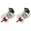 2Pièces Graduation Piquet Couleur Multiple 4