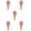 5Pièces En Bois Rose Exercice Jeu Pour Enfants 8