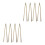 8Pièces Pince Ramasse Ordures Bambou Beige Robuste Mains Sûres 11