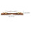 2Pièces Bridge Guitare Remplacement Bois Métal Durable 9