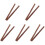 10Pièces Spatules En Bois Marron Pour Farce Dumpling Wonton 4