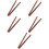 10Pièces Spatules En Bois Marron Pour Farce Dumpling Wonton 9
