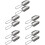 10Pièces Pelle De Jardinage Compacte Acier Inoxydable Argent 5