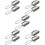 10Pièces Pelle De Jardinage Compacte Acier Inoxydable Argent 7