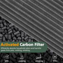Filtre HEPA et Charbon 2 en 1 pour TP04 HP04 TP07 TP06 HP06 PH02 PH01 PH03 PH04 HP09 TP09 HP07 Filtre Purificateur D'Air