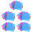 20Pièces Geoboard Apprentissage Maths Enfants Plastique 11