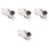 4Pièces Loupe 45X Clip Portable ABS Multiusage Coloré 4