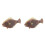2Pièces Poissons Décoratifs Aquarium Plastique Simulation 4