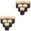 12Pcs Black Tin Tea Canisters Loose Leaf Tea Storage Organizer 4