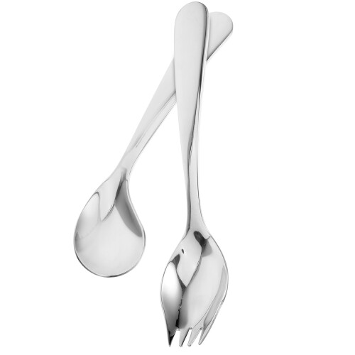 5Ensembles Cuillères Anglées Tableware Argentée Usage 2