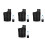 4Pièces Support Bouteille Noir Pour Rangement Extérieur 7