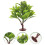 20Pcs Realistic Artificial Mini Trees Plastic for Home and Craft 9