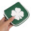 3Pcs PU Golf Club Protective Covers Green Putter Head Protectors 4