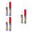 6Pcs Car Paint Scratch Repair Pen Sturdy Plastic Auto Paint Tool 8