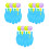 6Ensembles Bowling Enfants Durable Jeu Familial Coloré 11