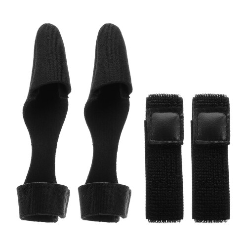 4Pièces Ceintures Élastiques Noires Pour Canne À Résistantes 1
