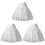 3St Wit Layered Petticoat Vrouwen, Met Ring 3