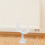 Height Adjustable Steel Radiator Floor Support Bracket in White 7