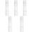 5Pièces Étui Erhu Transparent Pièce Multiusage Avec Double 5