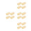 16Pcs Durable Wooden Fish Tank Airstones Air Bubble Diffuser Accessory 9