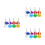 24Pcs Assorted Handbells Percussion Set for Educational Use 3