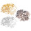 3Ensembles Kit DIY Alliage Avec Fermoirs Anneaux Assortis 3
