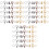 3Ensembles Kit DIY Alliage Avec Fermoirs Anneaux Assortis 5