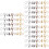 3Ensembles Kit DIY Alliage Avec Fermoirs Anneaux Assortis 7