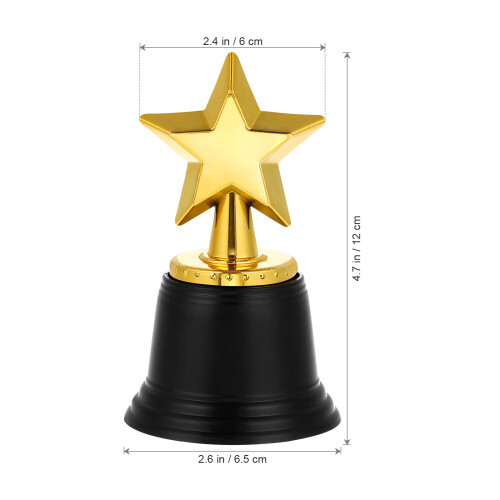 30Pièces Trophées Pour Récompenses En Design Étoile 1