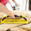 2Pcs Woodworking Sanding Tool Manual Hand Sander Yellow ABS Eva Nylon 4