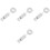 4Pcs Durable Silver Sewing Pins Alloy Needles for DIY Crafting 5