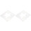 2St Transparante Acryl Quilten Mal Stervorm DIY Naaien Patchwork Tool 4