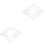 2St Transparante Acryl Quilten Mal Stervorm DIY Naaien Patchwork Tool 5