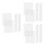 180Pcs Durable White Blotter Paper for Pressing DIY 9