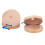 2Pièces En Bois Pour Enfants Jeu Percussion Khaki Durable 2