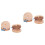 2Pièces En Bois Pour Enfants Jeu Percussion Khaki Durable 4