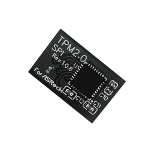TPM 2.0 Encryption Security Module Remote Card 14 Pin SPI TPM2.0 Security Module for ASROCK Motherboard 2