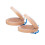 2Pièces En Bois Pour Enfants Jeu Percussion Khaki Durable 10